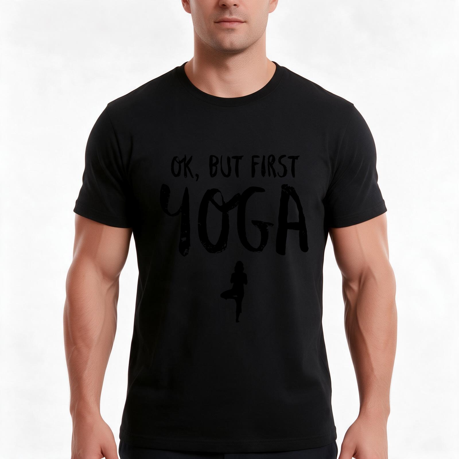 Yoga In Fitness First - Ok But First Yoga Funny Fitness