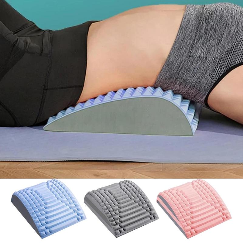 Yoga Of Fitness Mat - Back Stretcher Pillow Lumbar Mat Trainer