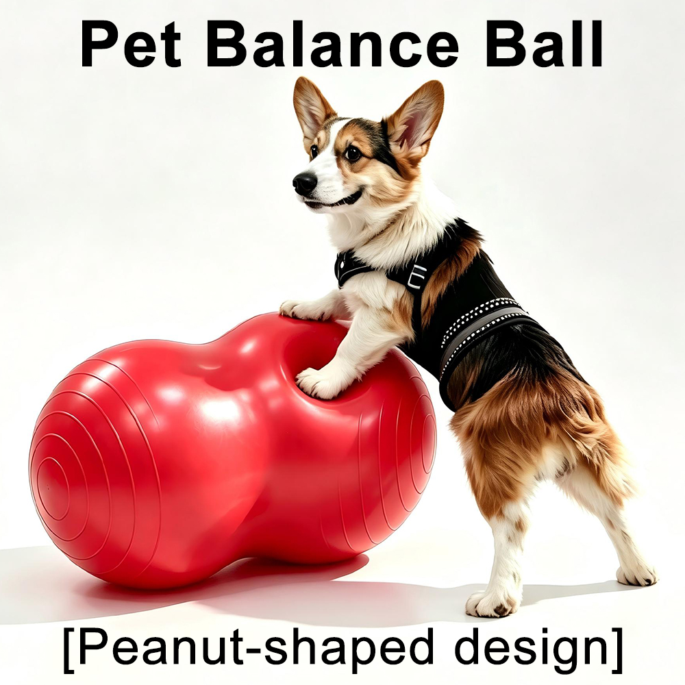 Dog Peanut Shape PVC Yoga Ball - огляд і ціна Bosu Ball Balance
