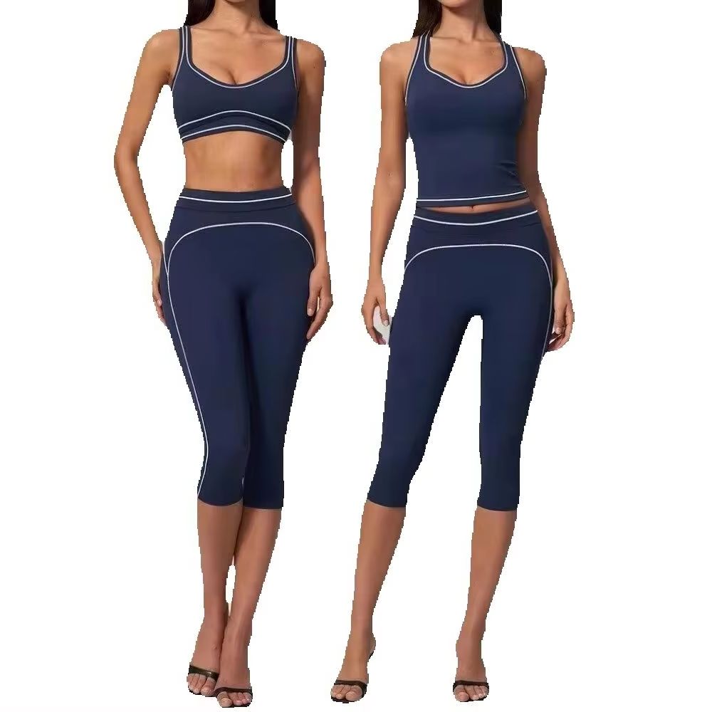 Women Contrast Stitch Racerbac - огляд і ціна Yoga Fitness Class