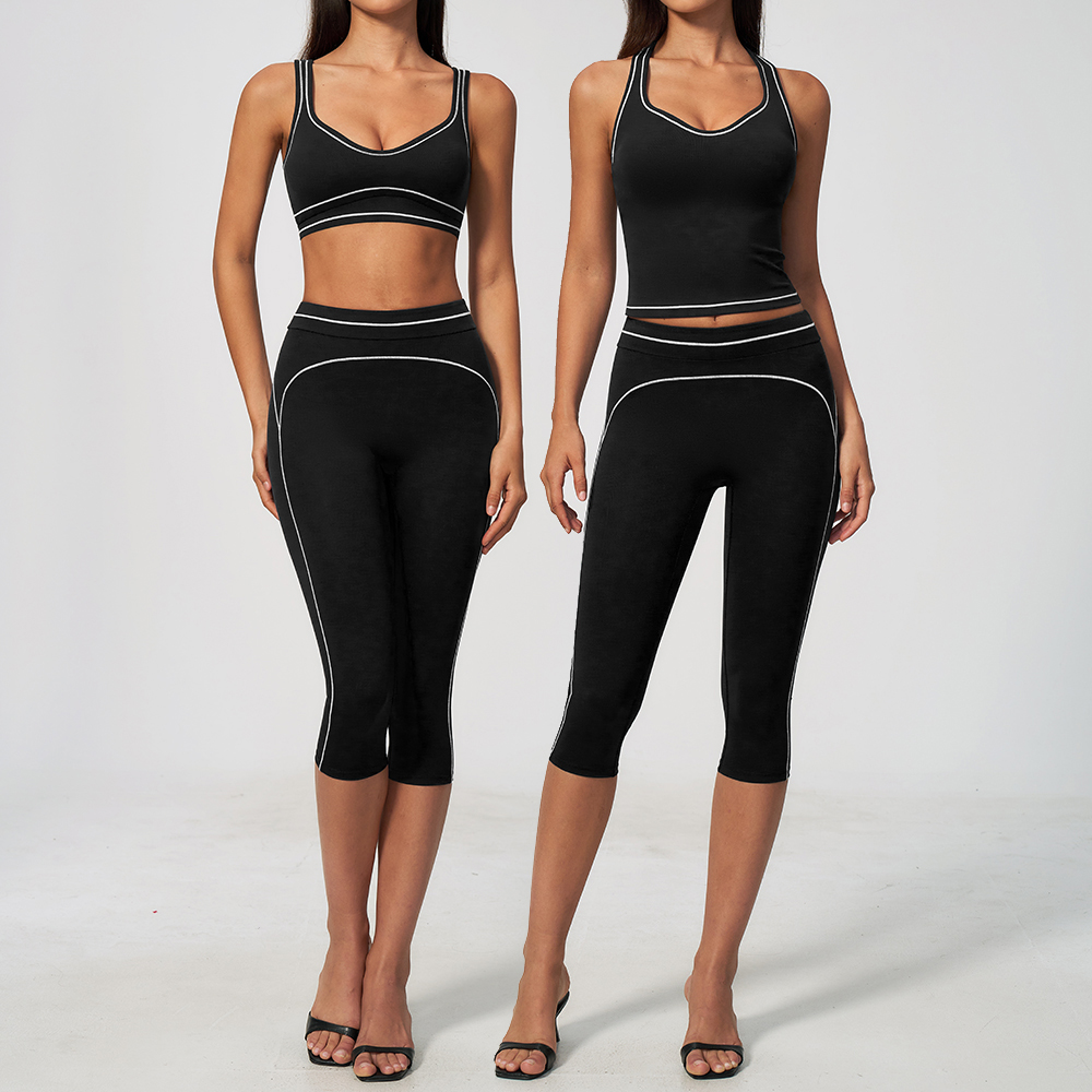 Women Contrast Stitch Racerbac - огляд і ціна Yoga Fitness Class