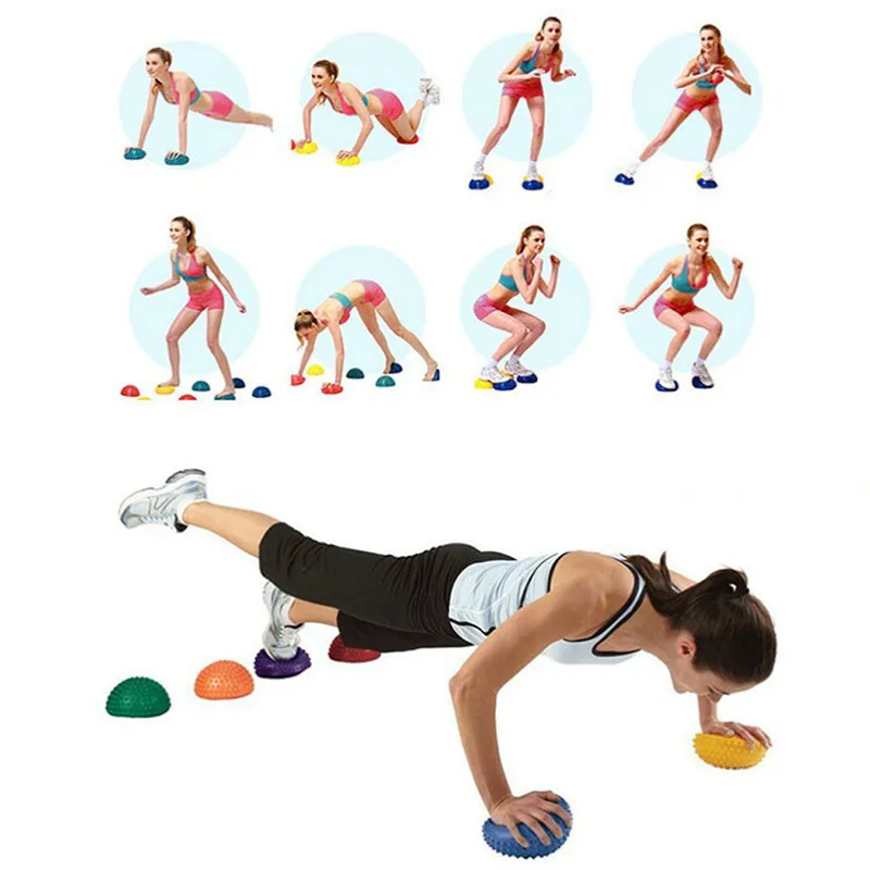 1pcs 16cm Yoga Ball PVC Inflat - огляд і ціна Bosu Ball Balance