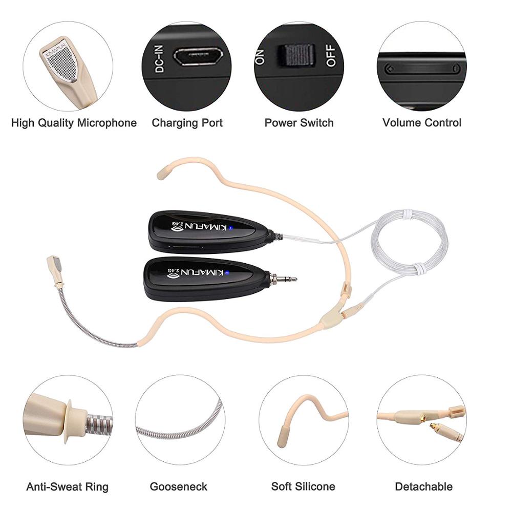 KIMAFUN 2.4G Wireless Headset  - огляд і ціна Yoga Fitness Class