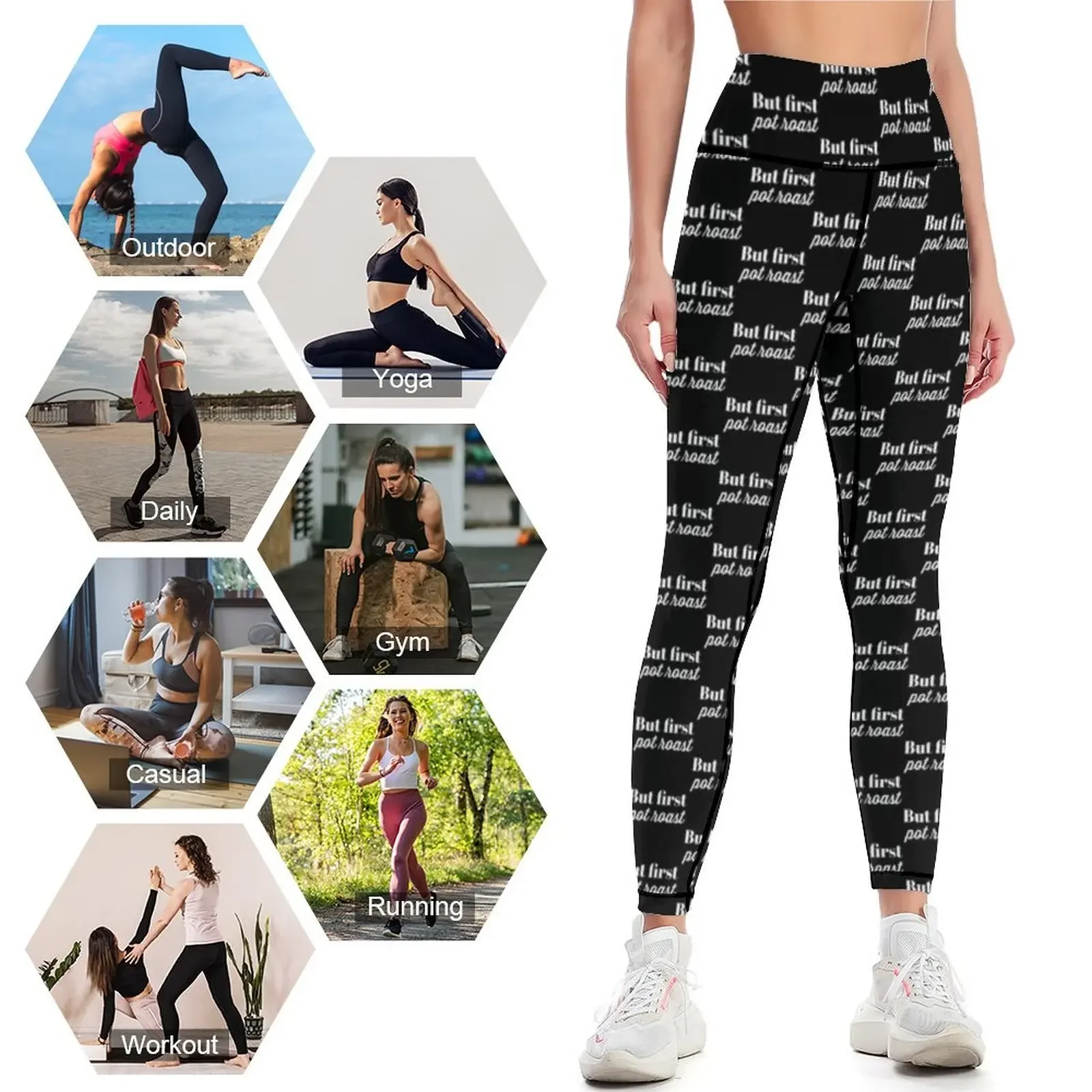But First Pot Roast Leggings a - огляд і ціна Yoga In Fitness First