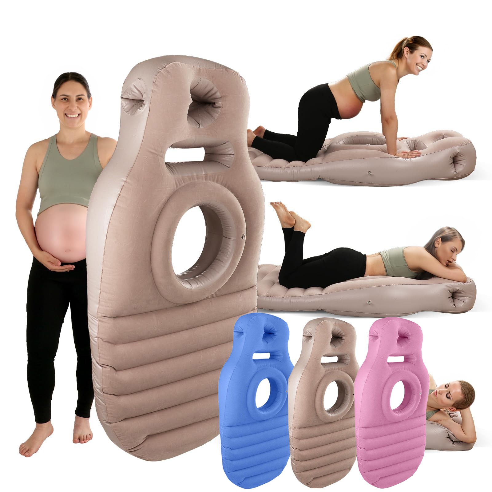 Flocked PVC O-type Yoga Mat Fo - огляд і ціна Yoga And Fitness Mat