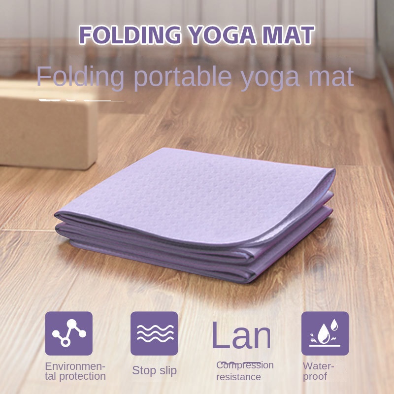 New Thickened Folding Yoga Mat - огляд і ціна Yoga Of Fitness Mat