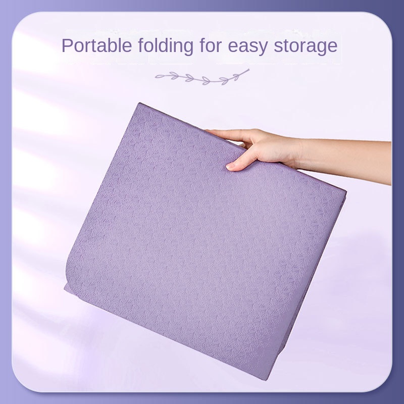 New Thickened Folding Yoga Mat - огляд і ціна Yoga Of Fitness Mat